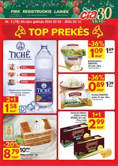 ČIA MARKET parduotuvės leidinio Leidinys galiojančio nuo 2026.02.03 peržiūra