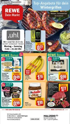 Vorschau von dem Prospekt des Geschäftes Rewe, gültig ab dem 10.11.2025