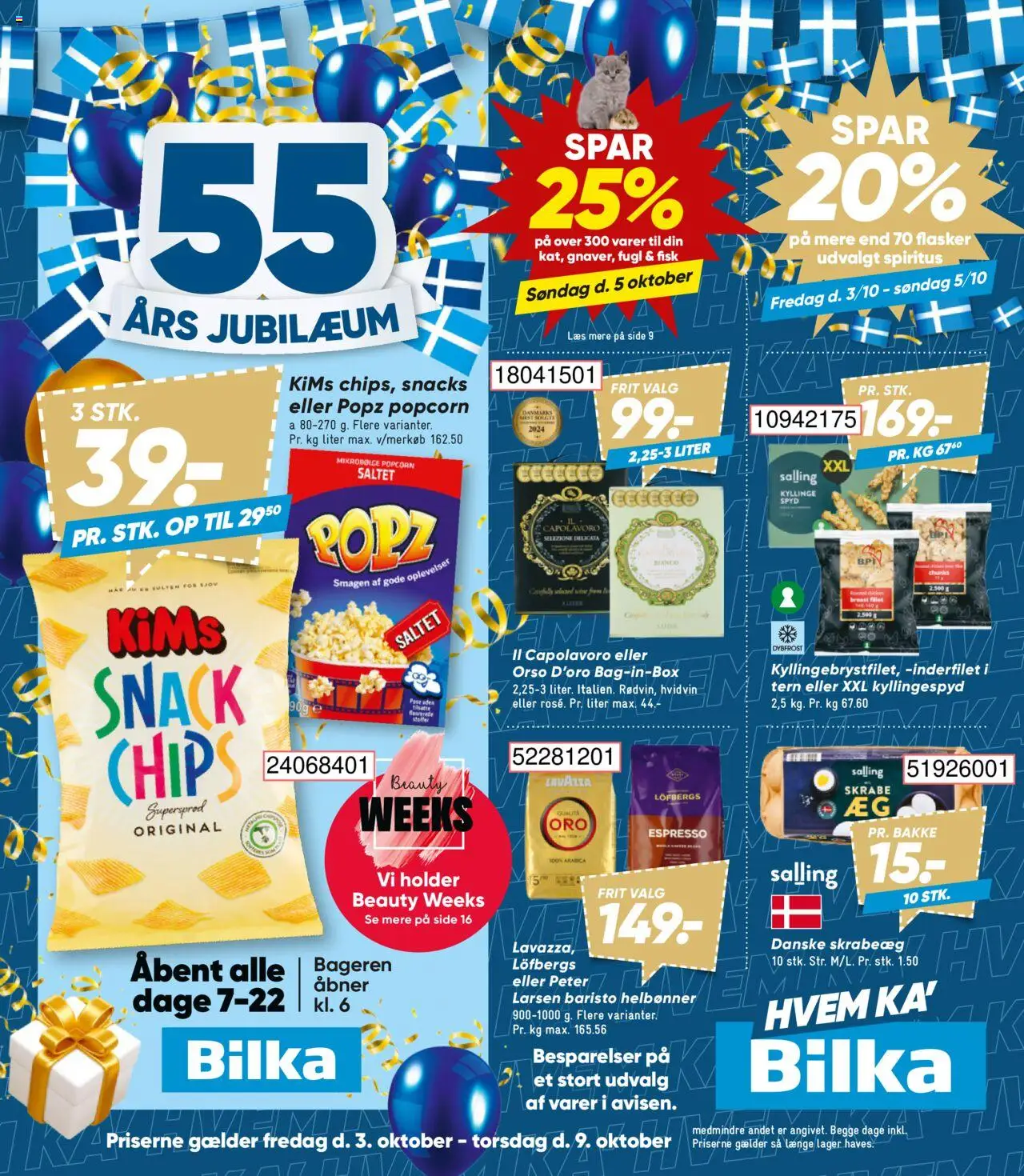 Bilka tilbudsavis gyldig fra 03/10/2025 - side 1
