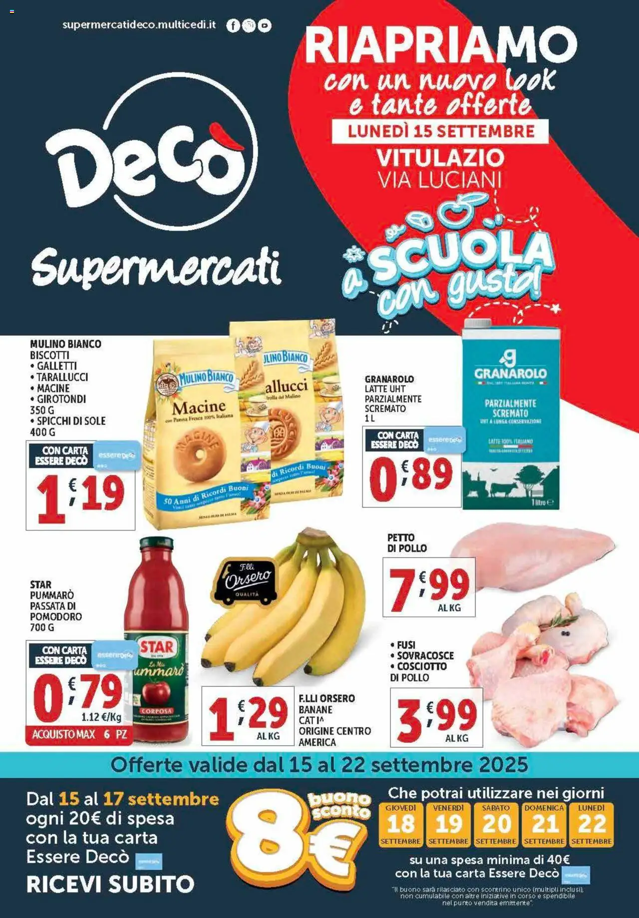 Volantino Decò valido da 15/09/2025 numero di pagina 1