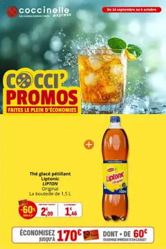 Prévisualisation de Catalogue Express du magasin Coccinelle formulaire valide 24/09/2025