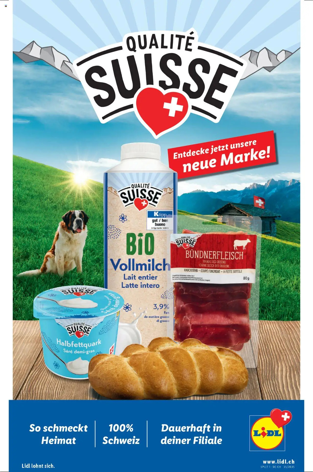 Lidl Aktionen Qualité Suisse ab 28.08.2025 - Seitennummer 1