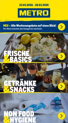 Vorschau von dem Prospekt des Geschäftes Metro, gültig ab dem 23.03.2026