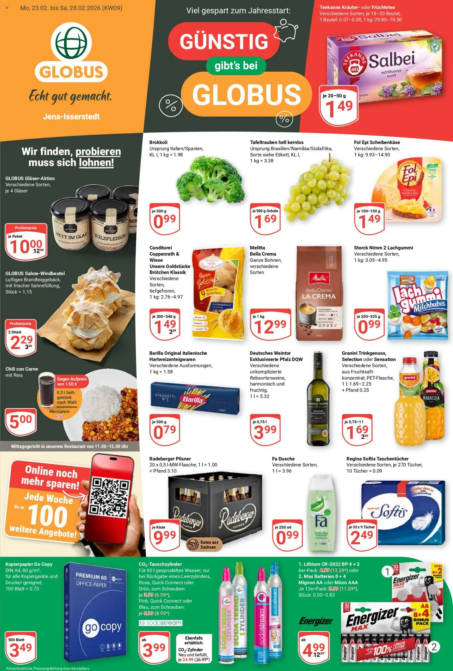 Vorschau von dem Prospekt des Geschäftes Globus, gültig ab dem 23.02.2026