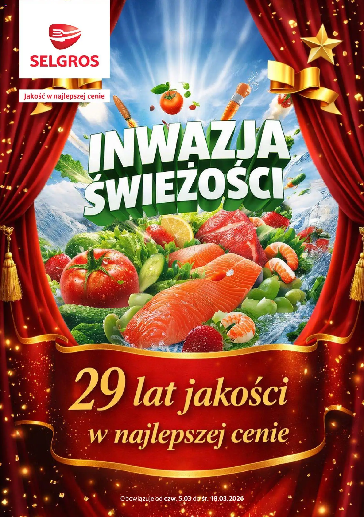 Pogląd gazetki "Selgros cash&carry gazetka - Oferta Spożywcza" ze sklepu Selgros cash&carry ważnej od 05.03.2026
