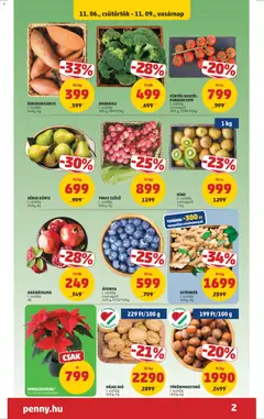 PENNY - Akciós újság PENNY megtekintése, amely érvényes 2025.11.06.-től | Oldal: 2