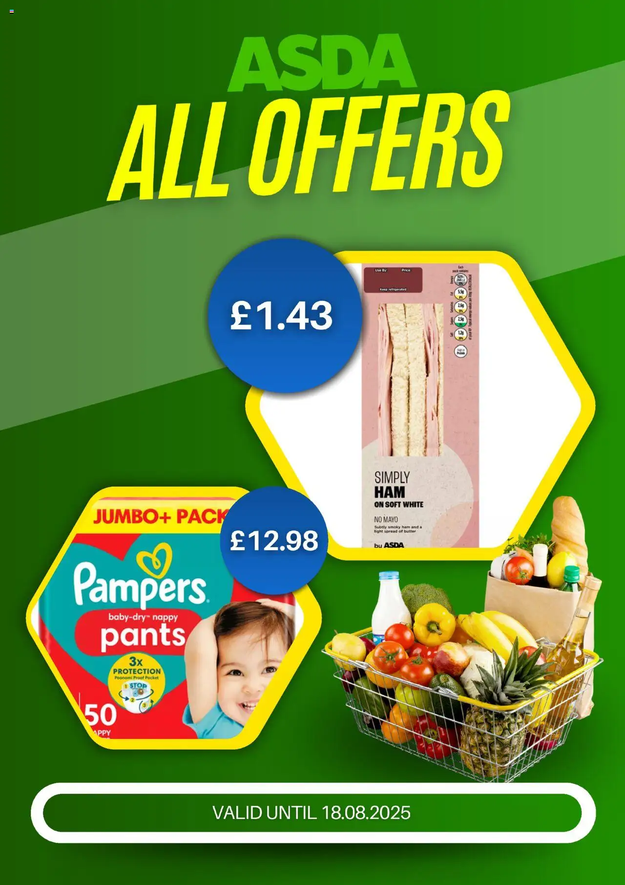 Asda shop Weekly offers valid from 12/08/2025 - Page number 1