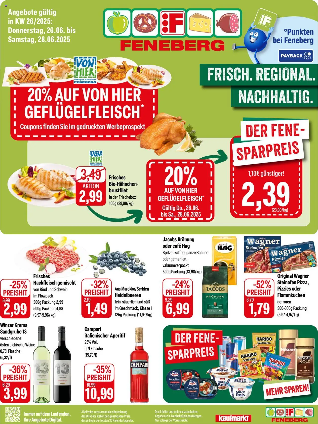 Feneberg Angebote (vom 26.06.2025 - 28.06.2025)