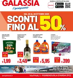 Anteprima dell'opuscolo Attuale volantino dal negozio Galassia valido da 20/10/2025