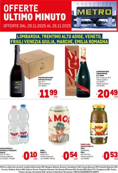 Anteprima dell'opuscolo Volantino Offerte ultimo minuto dal negozio Metro valido da 20/11/2025