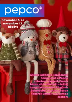 Pepco - Akciós újság Pepco megtekintése, amely érvényes 2025.11.06.-től