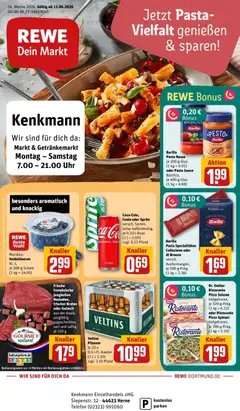 Vorschau von dem Prospekt des Geschäftes Rewe, gültig ab dem 12.04.2026