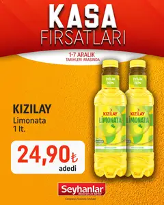 Seyhanlar Market Kasa Fırsatları 01.12.2025 - Broşürünün önizlemesi | Strana: 2
