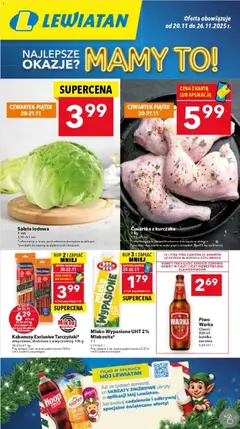 Pogląd gazetki "Warszawa" ze sklepu Lewiatan ważnej od 20.11.2025