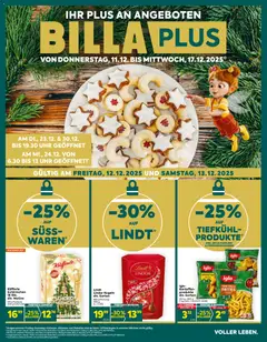 Vorschau der Angebote: Billa Plus Flugblatt gültig ab 11.12.2025