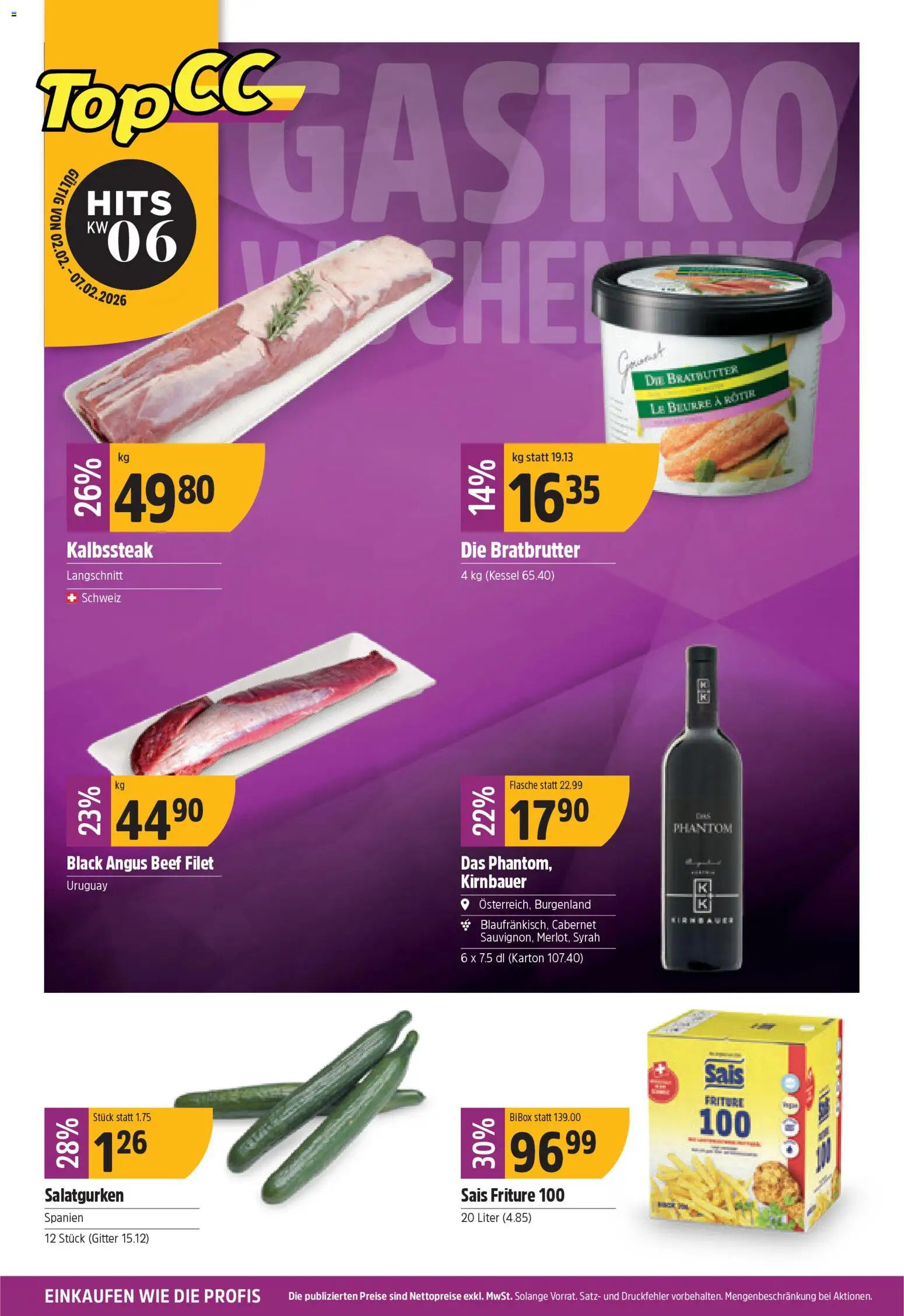 Vorschau des Merkblatts Aktionen vom Shop TopCC gültig von 02.02.2026 bis 07.03.2026