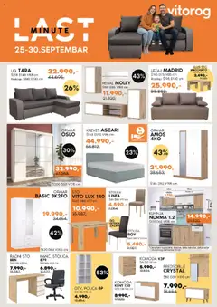 Pregled Vitorog kataloga - važi od 25.09.2025