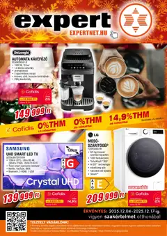 Expert - Akciós újság Expert megtekintése, amely érvényes 2025.12.04.-től