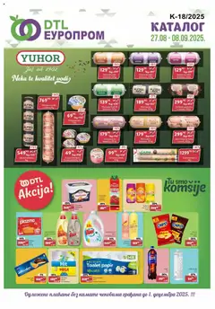 Pregled Europrom kataloga - važi od 27.08.2025