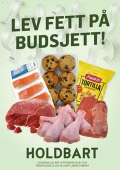 Forhåndsvis Kundeavis fra butikk Holdbart gyldig fra 15/09/2025