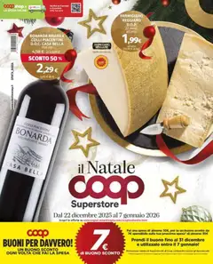 Anteprima dell'opuscolo Volantino Superstore - Brescia dal negozio COOP valido da 22/12/2025