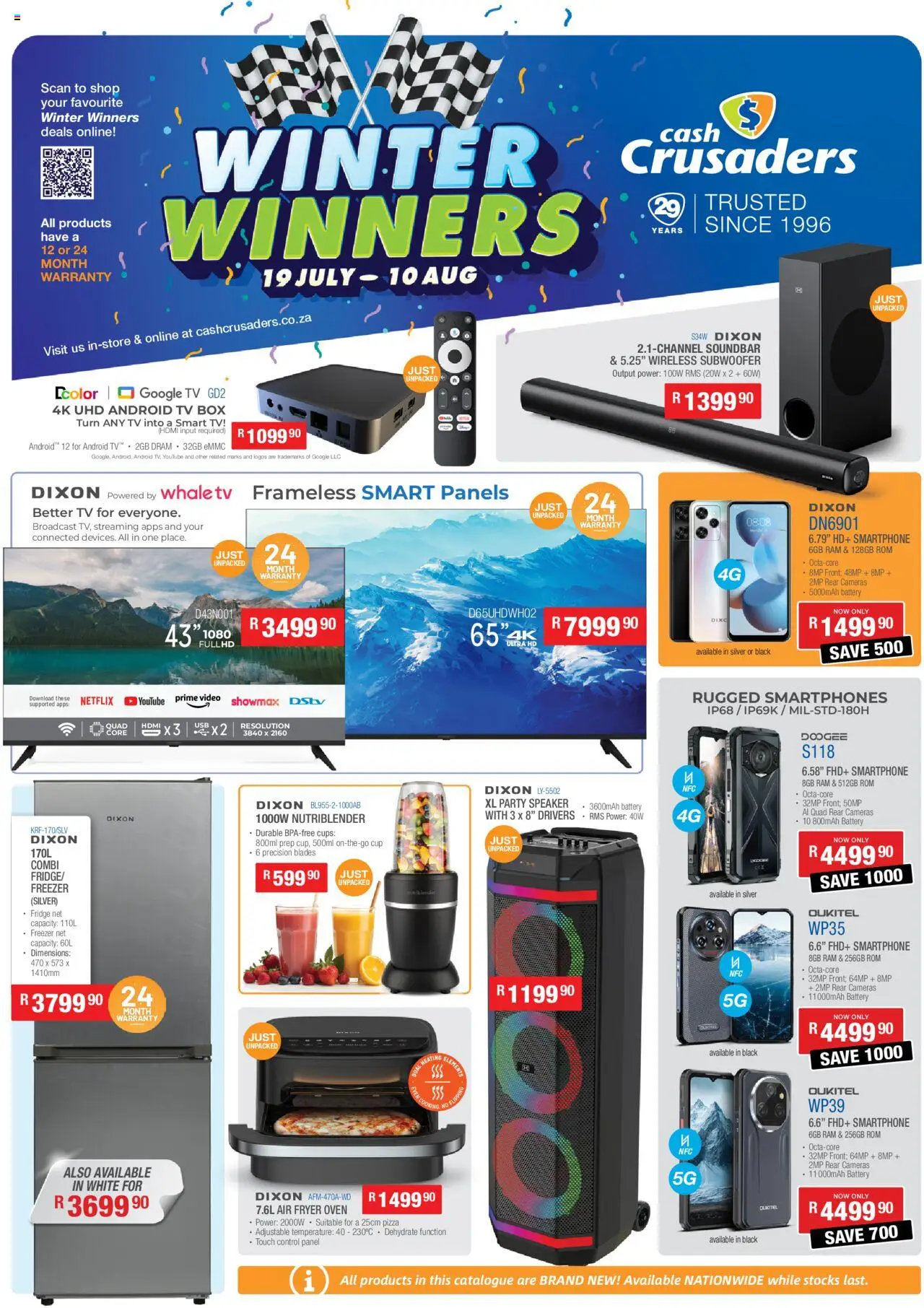 Cash Crusaders Specials from 19/07 - 10/08/2025 > Promotions