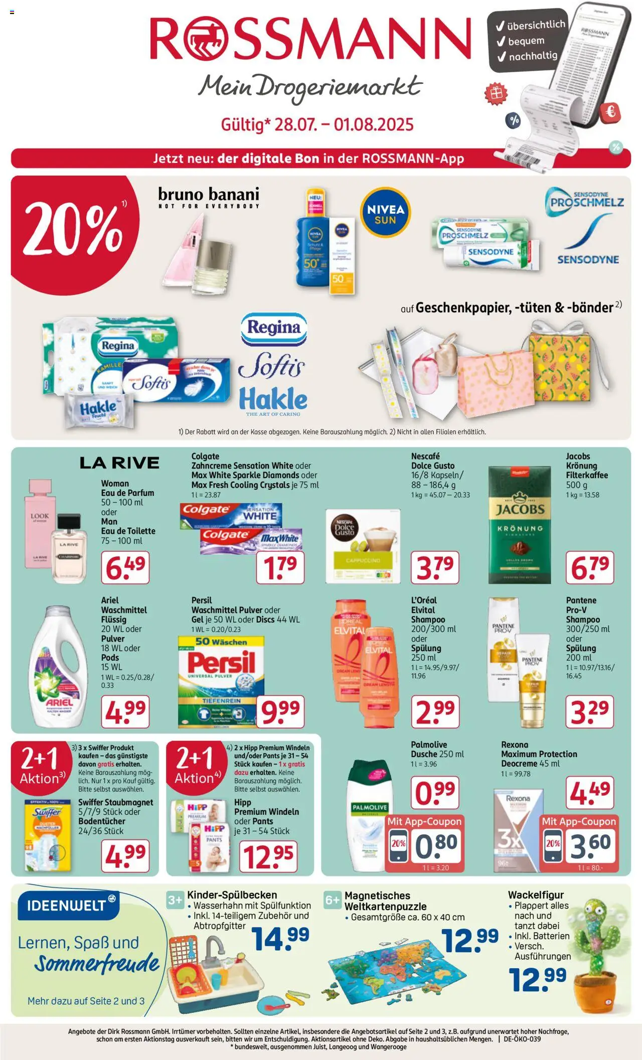 Rossmann Prospekt ab 28.07.2025 > Prospekt