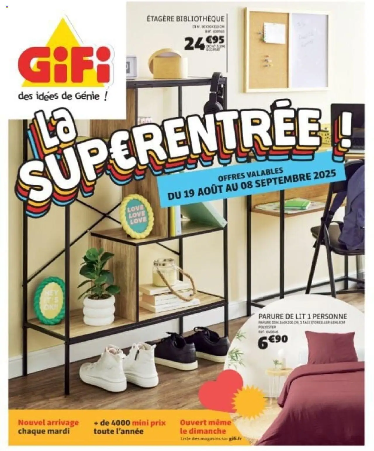 Catalogue de la boutique GiFi valable du 19/08/2025 - Page numéro 1