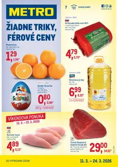 Náhľad Metro letáku platného od 11.03.2026