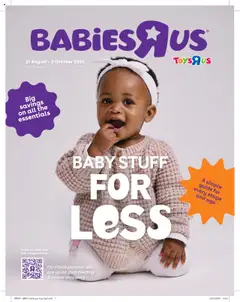 Preview of Babies R Us flyer valid from 21/08/2025