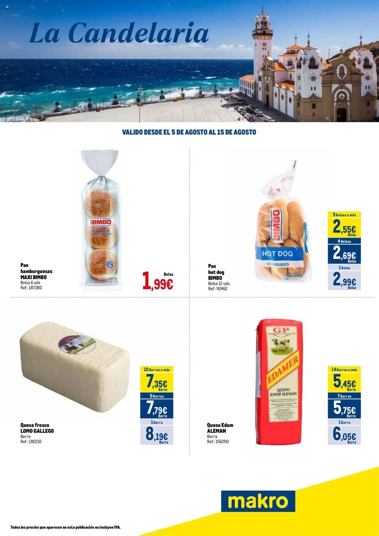 Makro Fiestas de La Candelaria - La Laguna > 05/08 - 15/08/2025 > Ofertas
