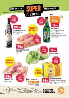 Náhled nabídky: Terno Super víkend platný od 17.10.2025