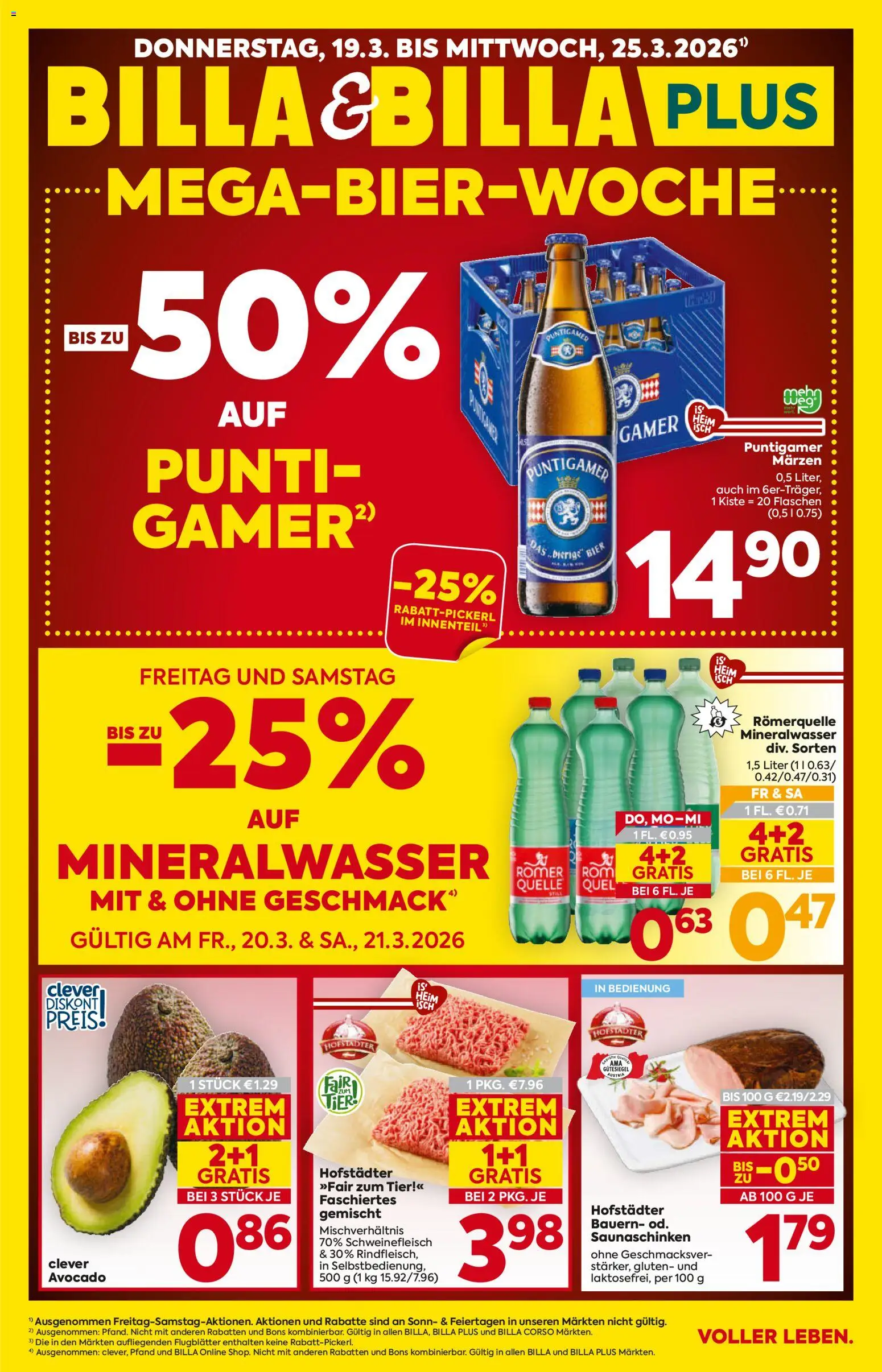 Vorschau der Angebote: Billa Billa Flugblatt - Kärnten gültig ab 19.03.2026