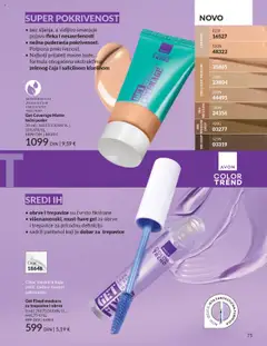 Pregled AVON kataloga - važi od 01.10.2025 | Strana: 75