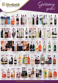 GRUSTE parduotuvės leidinio Leidinys -Gėrimų gidas galiojančio nuo 2025.11.21 peržiūra