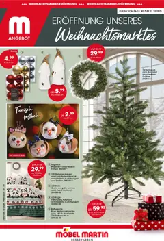Vorschau von dem Prospekt des Geschäftes Möbel Martin, gültig ab dem 06.10.2025