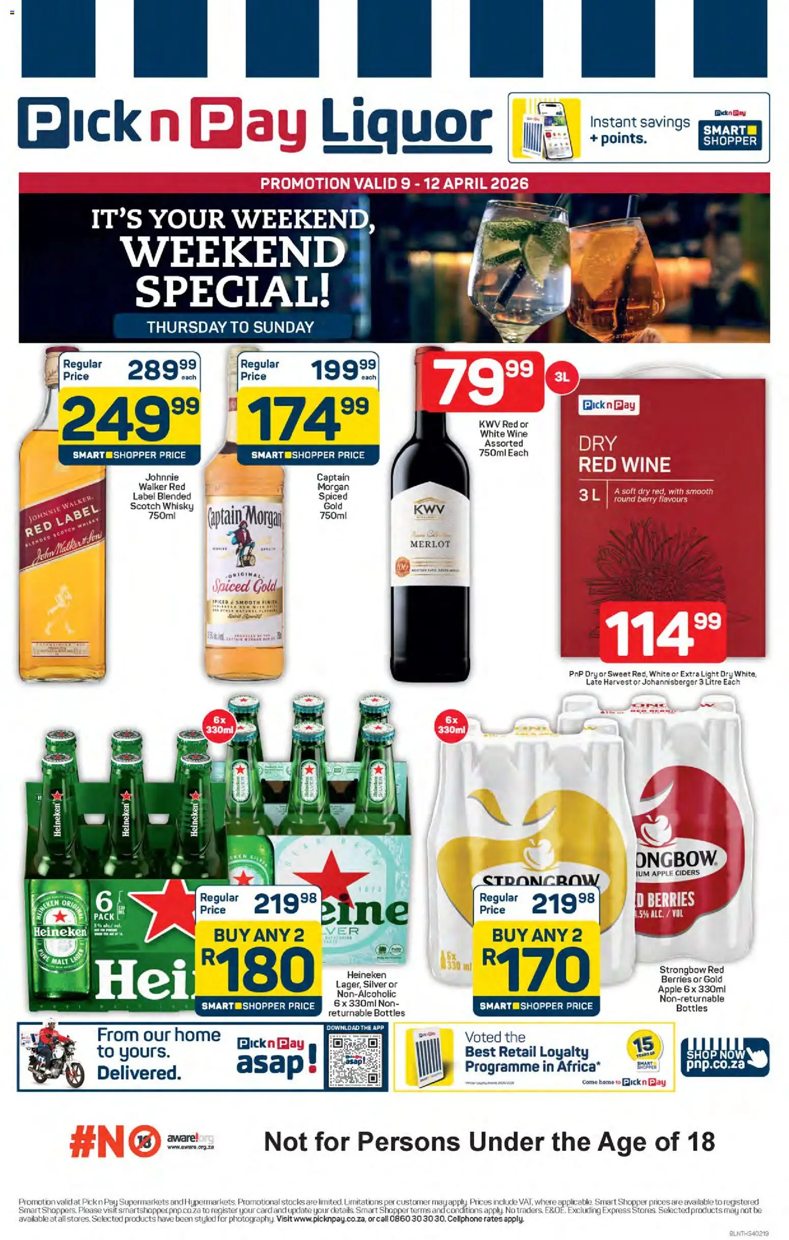 Preview of Pick n Pay flyer valid from 09/04/2026