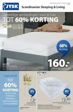 Voorbeeld van Folder van winkel JYSK geldig vanaf 20-10-2025