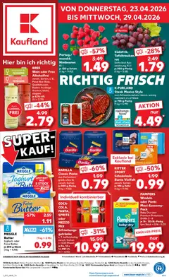 Vorschau von dem Prospekt des Geschäftes Kaufland, gültig ab dem 23.04.2026