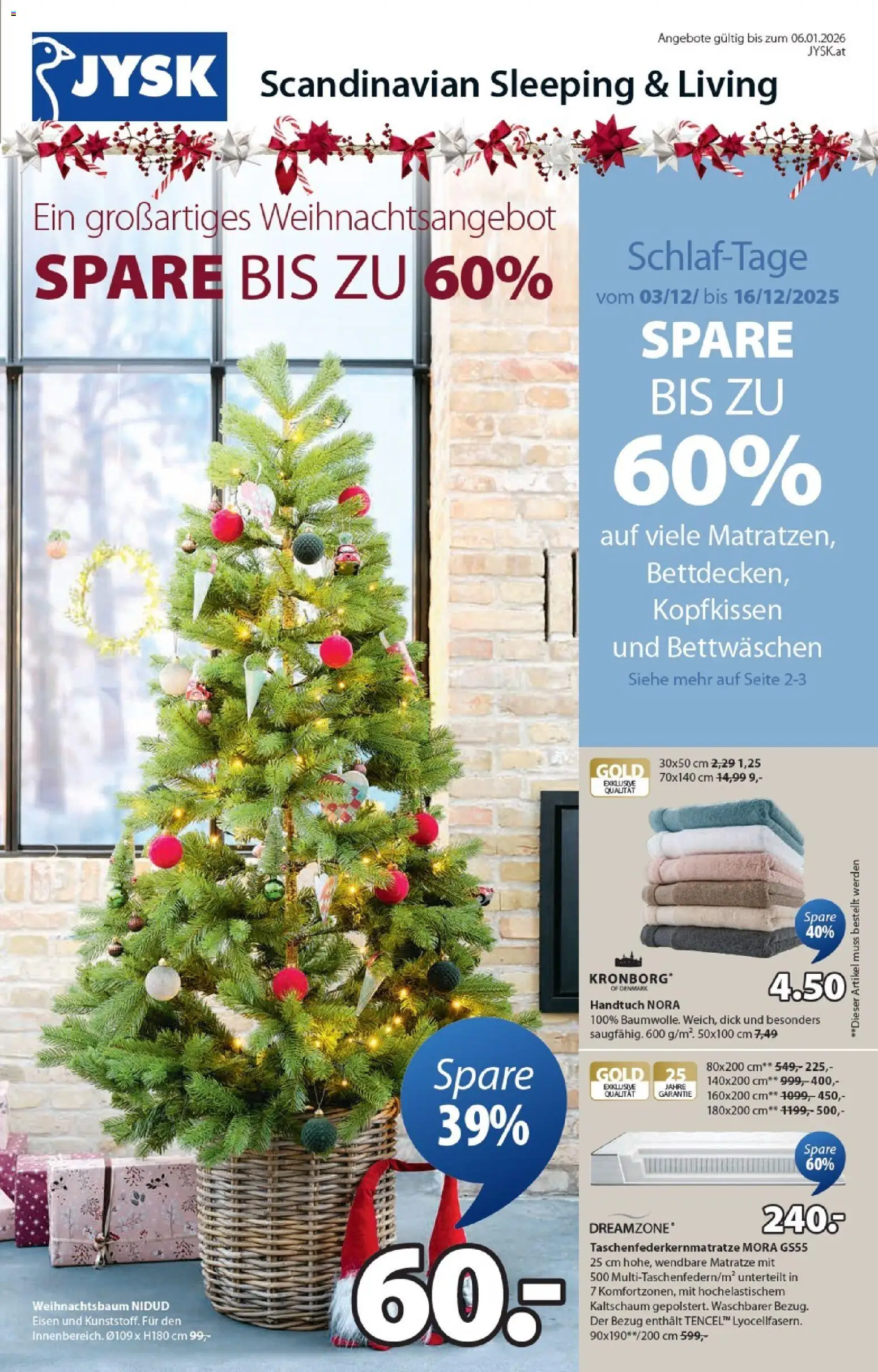 Vorschau der Angebote: JYSK Angebote gültig ab 01.12.2025