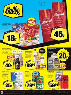 Eksempel på tilbudsavis Tilbudsavis fra butik Calle gyldig fra 05/11/2025