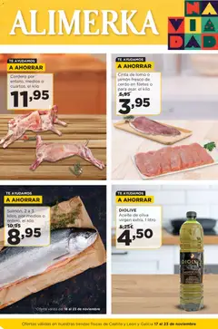 Vista previa del folleto de la tienda Alimerka válido desde el 17/11/2025 