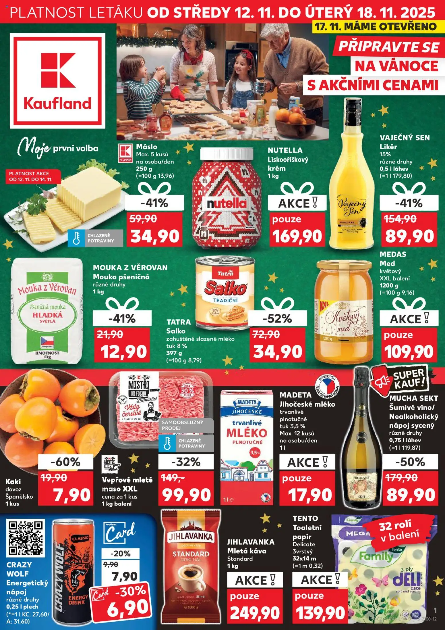 Náhled nabídky: Kaufland Leták - Ostrava platný od 12.11.2025
