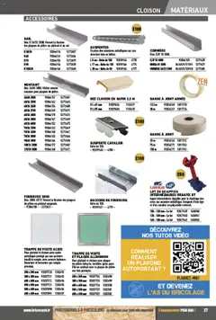 Prévisualisation de Catalogue du magasin Brico Cash formulaire valide 04/04/2025 | Page: 27