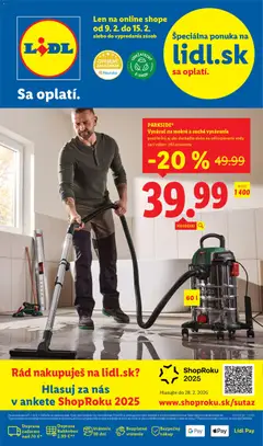 Náhľad Lidl letáku platného od 09.02.2026