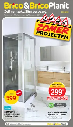 Voorbeeld van Folder van winkel Brico geldig vanaf 30/07/2025