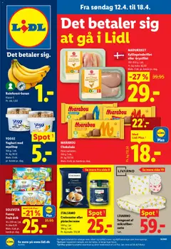Eksempel på tilbudsavis Lidl - Tilbudsavis fra butik Lidl gyldig fra 12/04/2026