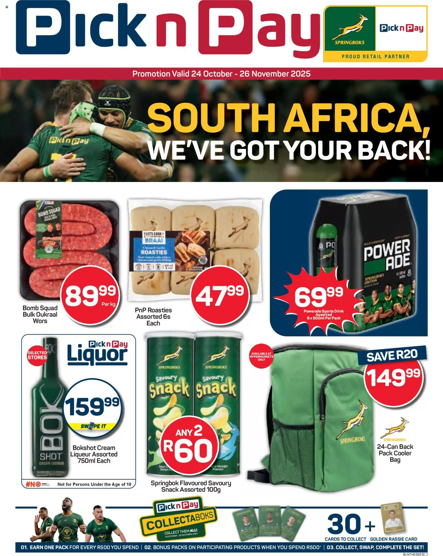 Preview of Pick n Pay flyer valid from 24/10/2025