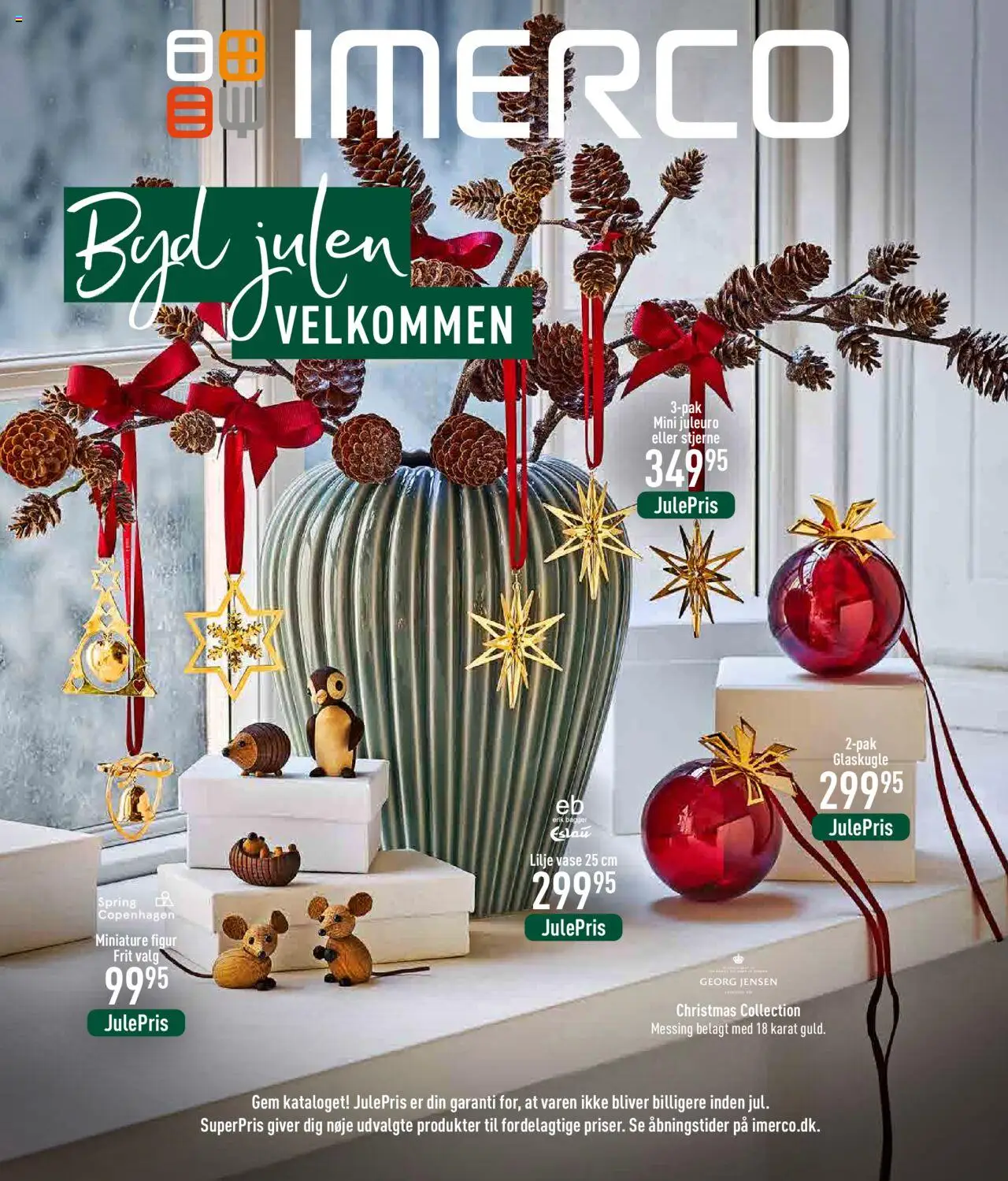 Eksempel på tilbudsavis Julekatalog fra butik Imerco gyldig fra 17/10/2025