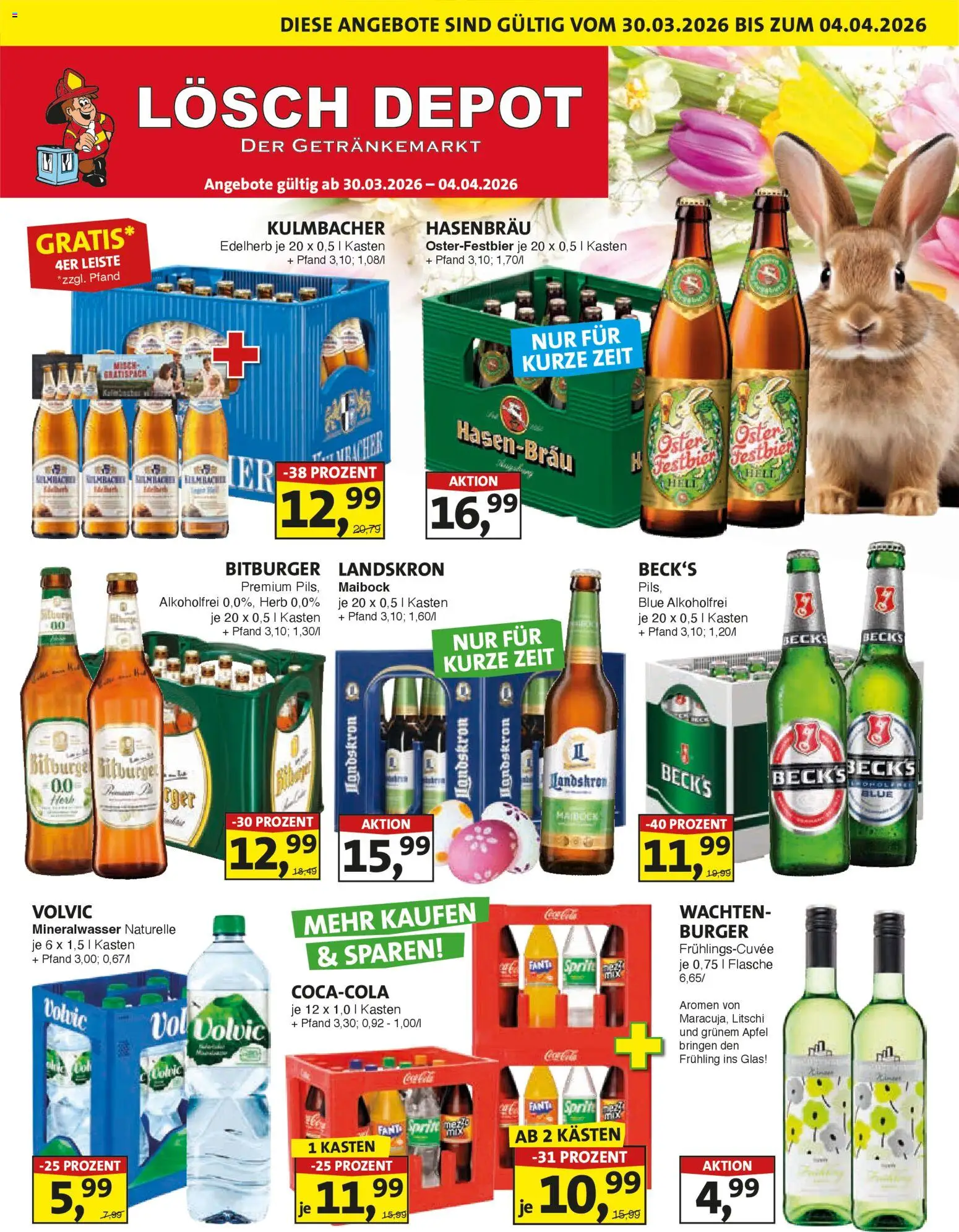 Vorschau von dem Prospekt des Geschäftes Lösch Depot, gültig ab dem 30.03.2026